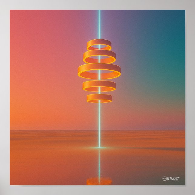 Echo Spire Poster (Framsidan)