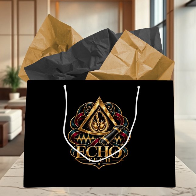 Echo Tech - Ekokardiograf - Sonograf (Echo Tech - Echocardiographer - Sonographer Large Gift Bag)