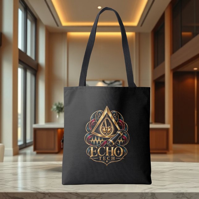 Echo Tech - Ekokardiograf - Sonograf Tygkasse (Echo Tech - Echocardiographer - Sonographer Tote Bag )