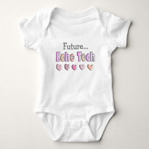 Echo Tech ROSA HEARTS designgåvor Tee Shirt