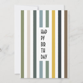 Echo Trails Anpassningsbar Card - Blue/Grönt Hues Julkort