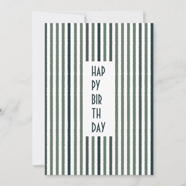 Echo Trails Anpassningsbar Card - Matcha Grönt Ran Julkort (Framsida)