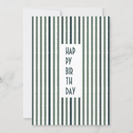 Echo Trails Anpassningsbar Card - Matcha Grönt Ran Julkort