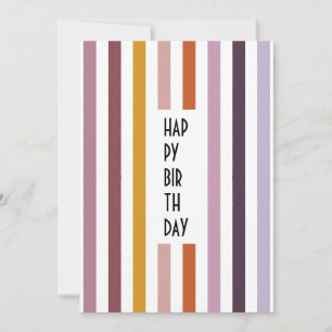 Echo Trails Anpassningsbar Card - Rosa Hues Rand Julkort