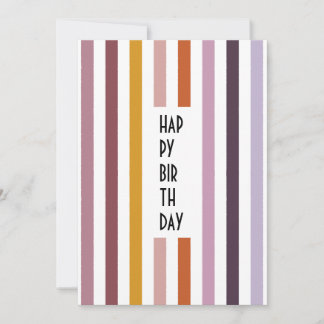 Echo Trails Anpassningsbar Card - Rosa Hues Rand Julkort