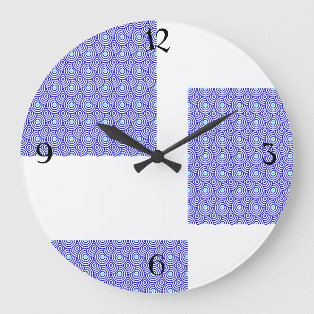 Echo Waves Stor Klocka (Framsida)