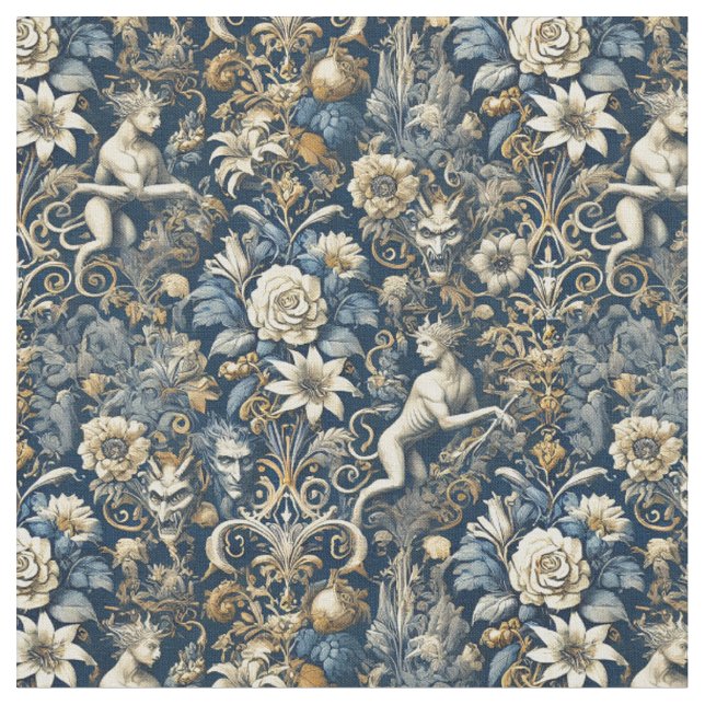 Echoes in Chaos - Gothic Classic Tile Tyg (Närbild)