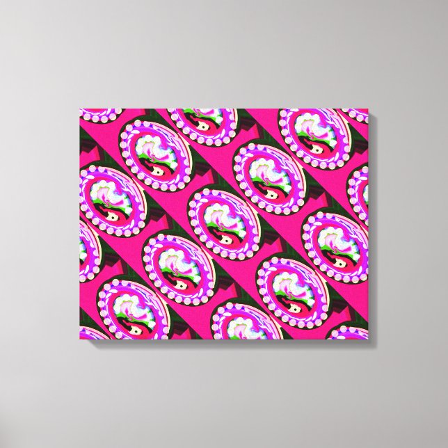 Echoes konst canvastryck (Framsida)