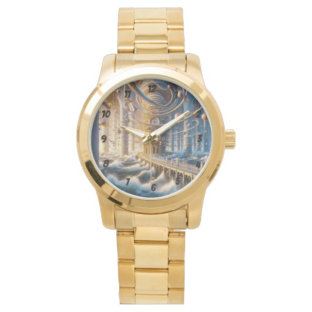 Echoes of '73: Chronos Ocean's labyrint Armbandsur (Framsida)