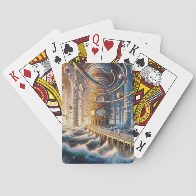 Echoes of '73: Chronos Ocean's labyrint Casinokort (Baksidan)