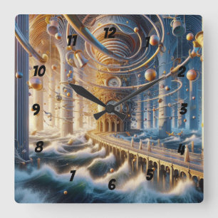 Echoes of '73: Chronos Ocean's labyrint Fyrkantig Klocka