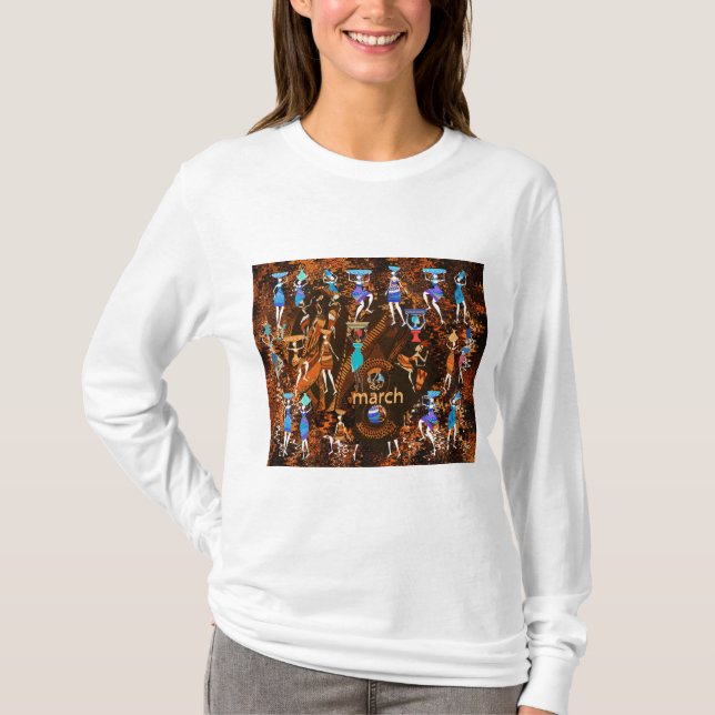Echoes of Empowerment: March 8th T Shirt (Framsida)