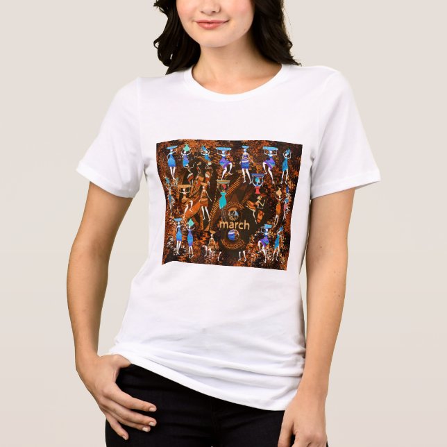  Echoes of Empowerment: March 8th T-Shirts & Tops (Framsida)