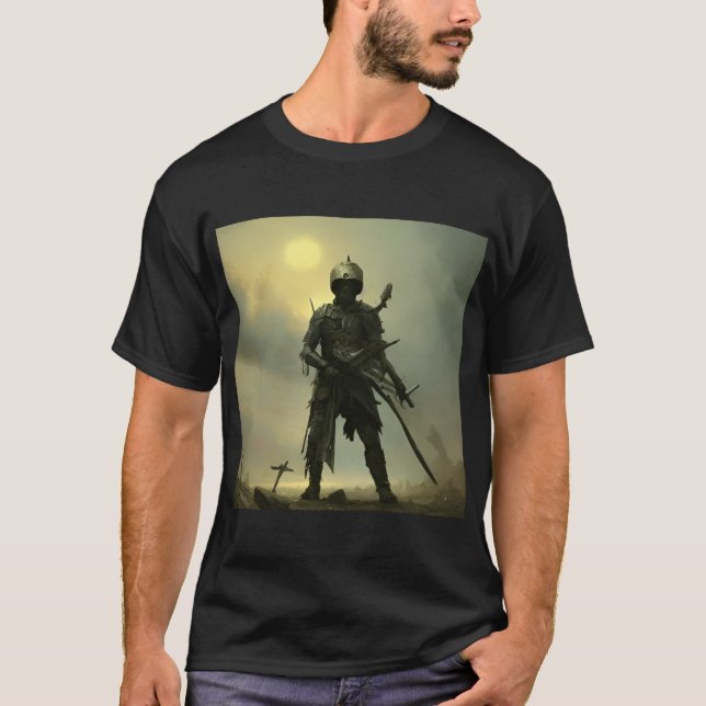 Echoes of Krig T Shirt (Framsida)