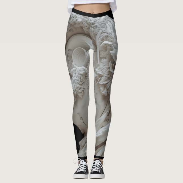 Echoes of Ljud: A Musical Vision Leggings (Framsida)