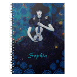 Echoes of Silence: A Violin’s Song of Healing Anteckningsbok