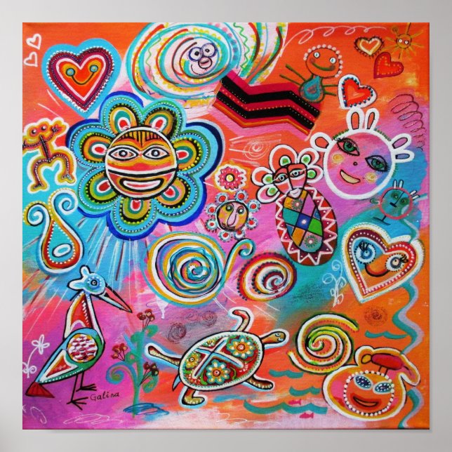 Echoes of Taino, PR, Västindien 121922 Poster (Framsidan)