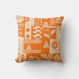 Echoes of the Tribe Abstrakt Boho Classic Kudde