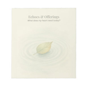 Echoes & Offerings Daglig reflektion Anteckningsblock