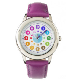 Echte Lernuhr für Kinder - Schlicht- EasyRead Armb Armbandsur