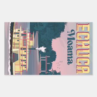 Echuca Moama Sticker Rektangulärt Klistermärke