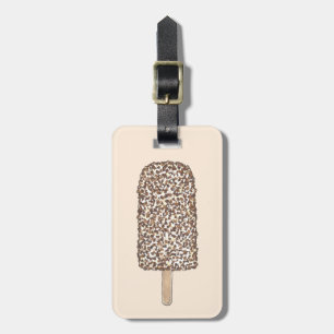 Eclair Ice Cream Pop Popsicle Personlig Foodie Bagagebricka
