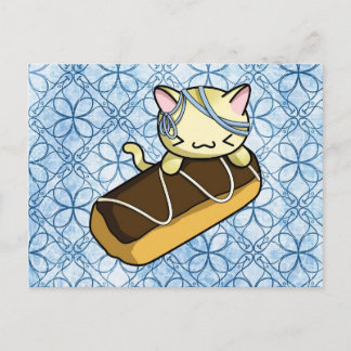 Eclair Kattunge Vykort