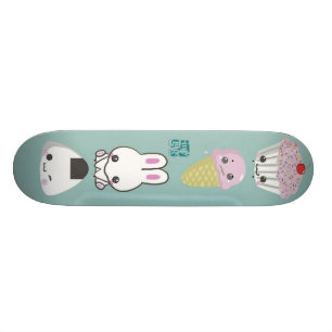 EclaireArt Kawaii Skateboard