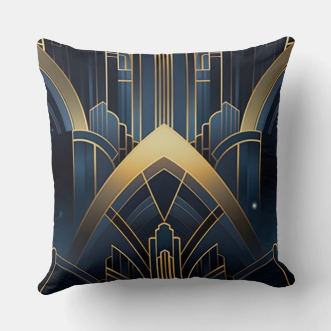 Éclat Urbain en Art Deco Kudde (Baksida)