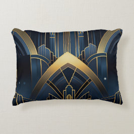 Éclat Urbain en Art Deco Prydnadskudde