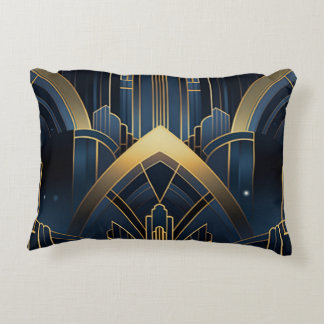 Éclat Urbain en Art Deco Prydnadskudde