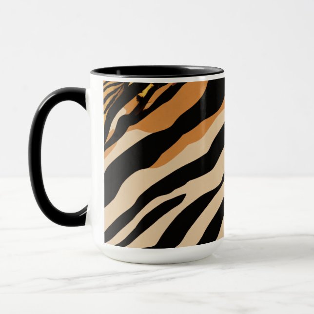 Eclectic Animal Prints 15 oz Combo Mugg (Vänster)