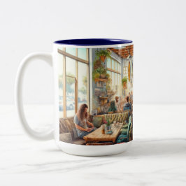 Eclectic Cafe in San Diego Mugg