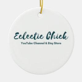 Eclectic Chick YouTube & Etsy Store Julgransprydnad Keramik