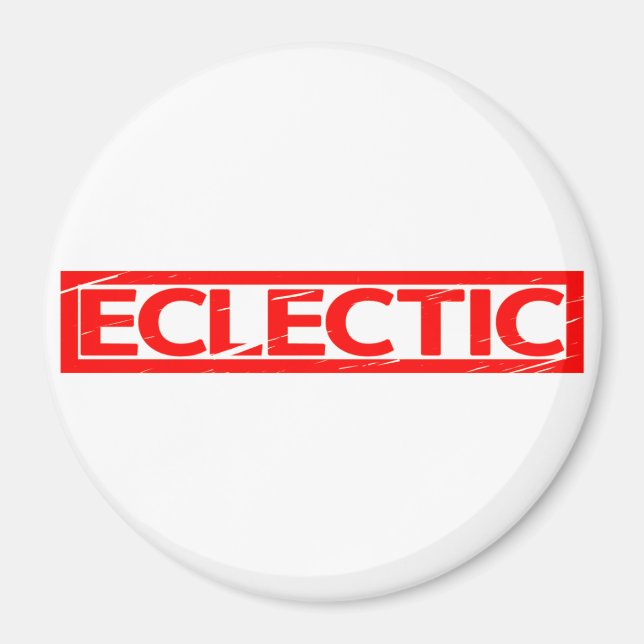 Eclectic Frimärke Magnet (Framsidan)