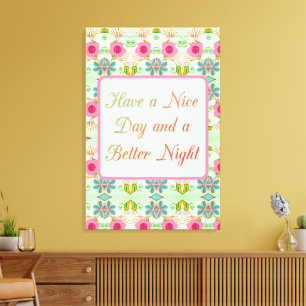 Eclectic Garden: Revel in the Beauty Canvastryck