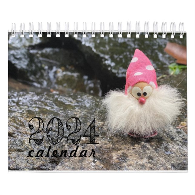 Eclectic Roligt Gnomes Änglar polska 2024-kalender Kalender (Omslag)
