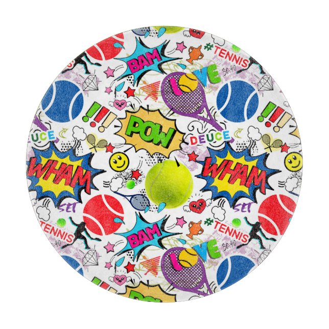 😍 Eclectic tennis 🎾 mönster (Framsidan)