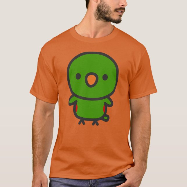 Eclectus papegoja / Hane T Shirt (Framsida)