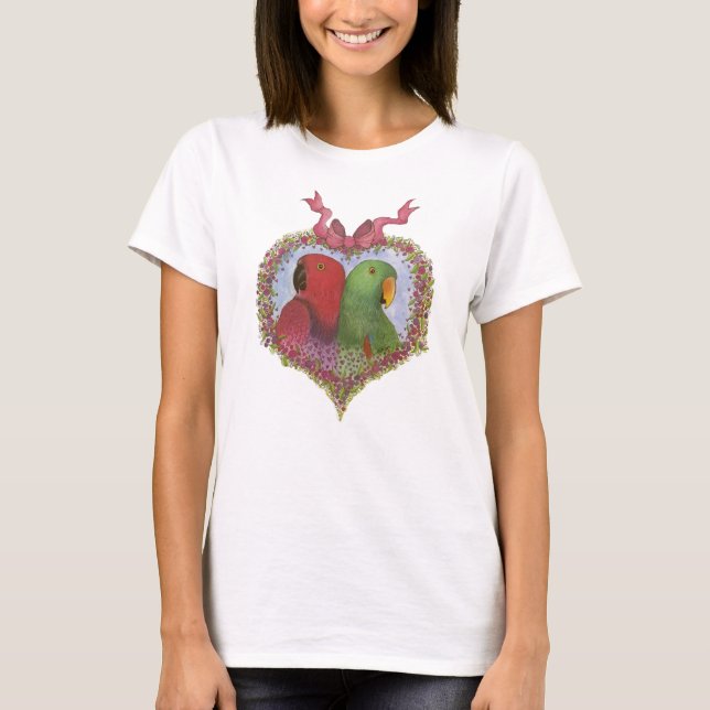 Eclectus parar t shirt (Framsida)