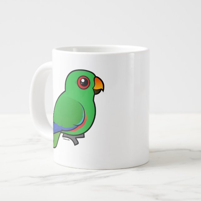 Eclectus Parrot Jumbo Mugg (Framsida vänster)