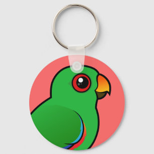 Eclectus Parrot Nyckelring