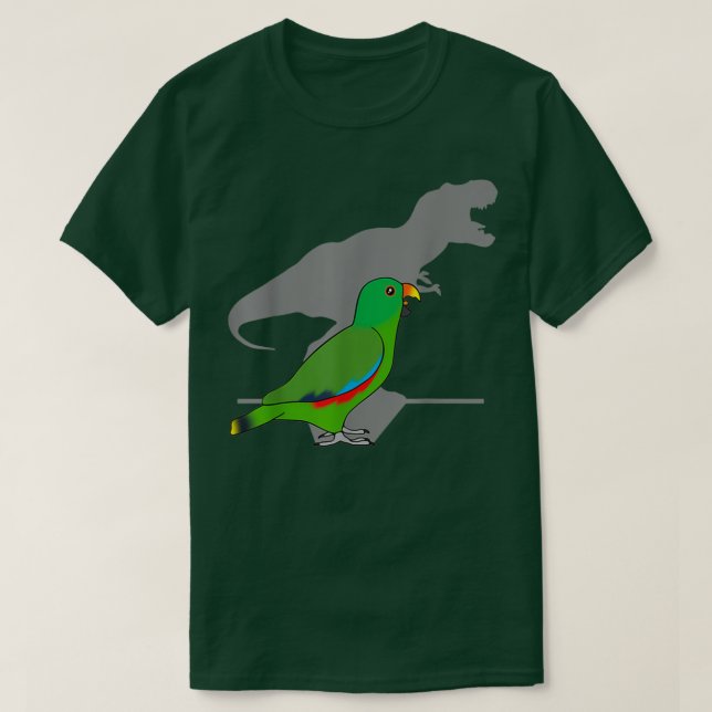Eclectus Parrot T Shirt (Design framsida)