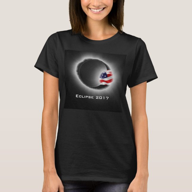 Eclipse 2017 tee shirt (Framsida)