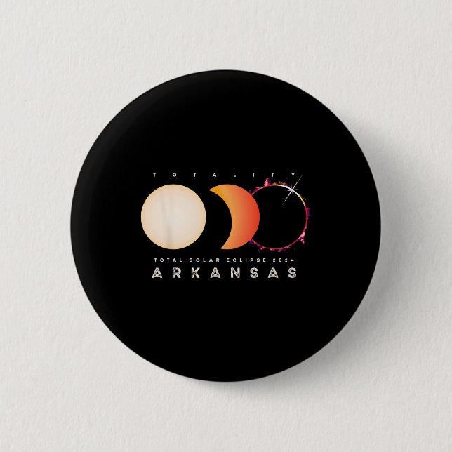 Eclipse 2024 Arkansas Total Eclipse Astronomy Grap Knapp (Framsida)