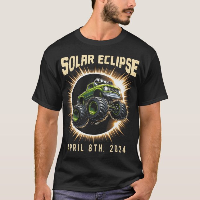 Eclipse 2024 Shirt Total Eclipse 8 april 2024 Tr T (Framsida)