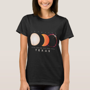 Eclipse 2024 Texas Total Eclipse America Graphic T Shirt