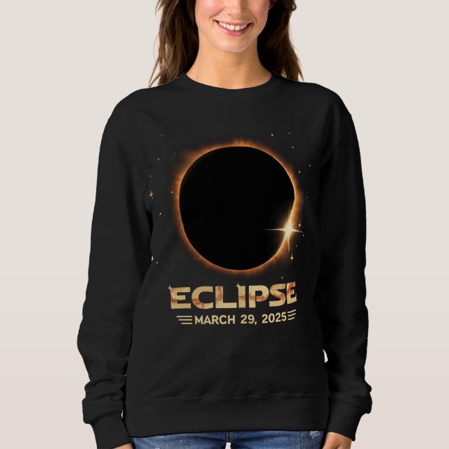 Eclipse 2025 Coola Astronomy älskare Solar Eclipse T Shirt (Framsida)