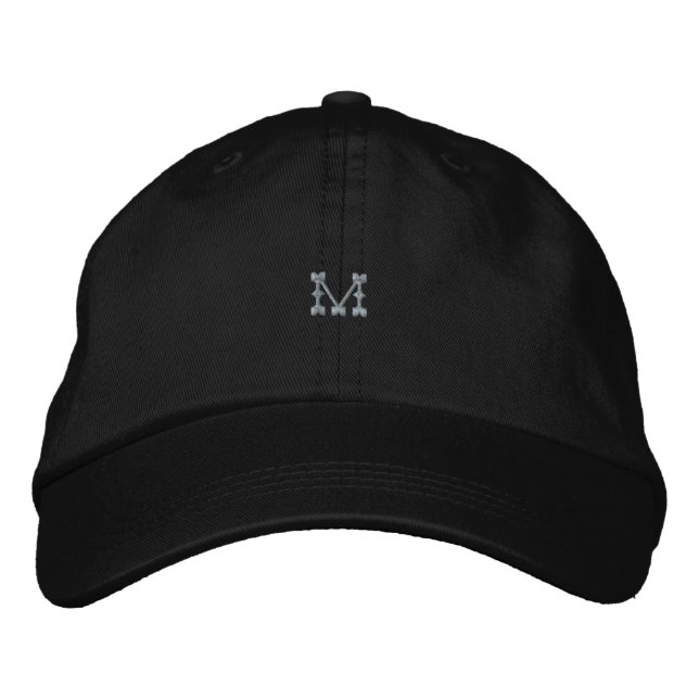 Eclipse Black M Keps med tryck Urban stil (Framsida)