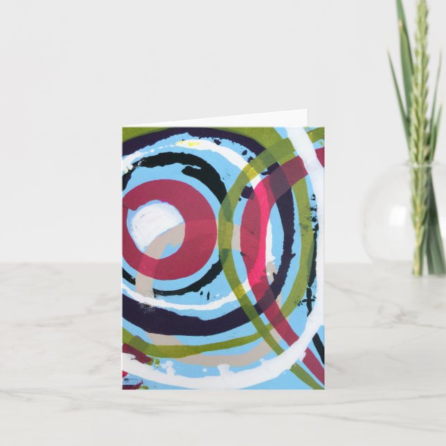 Eclipse Blank Note Card Kort (Framsida)